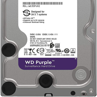 Western Digital WD Purple 3TB WD30PURZ (Surveillance) Hard Drive