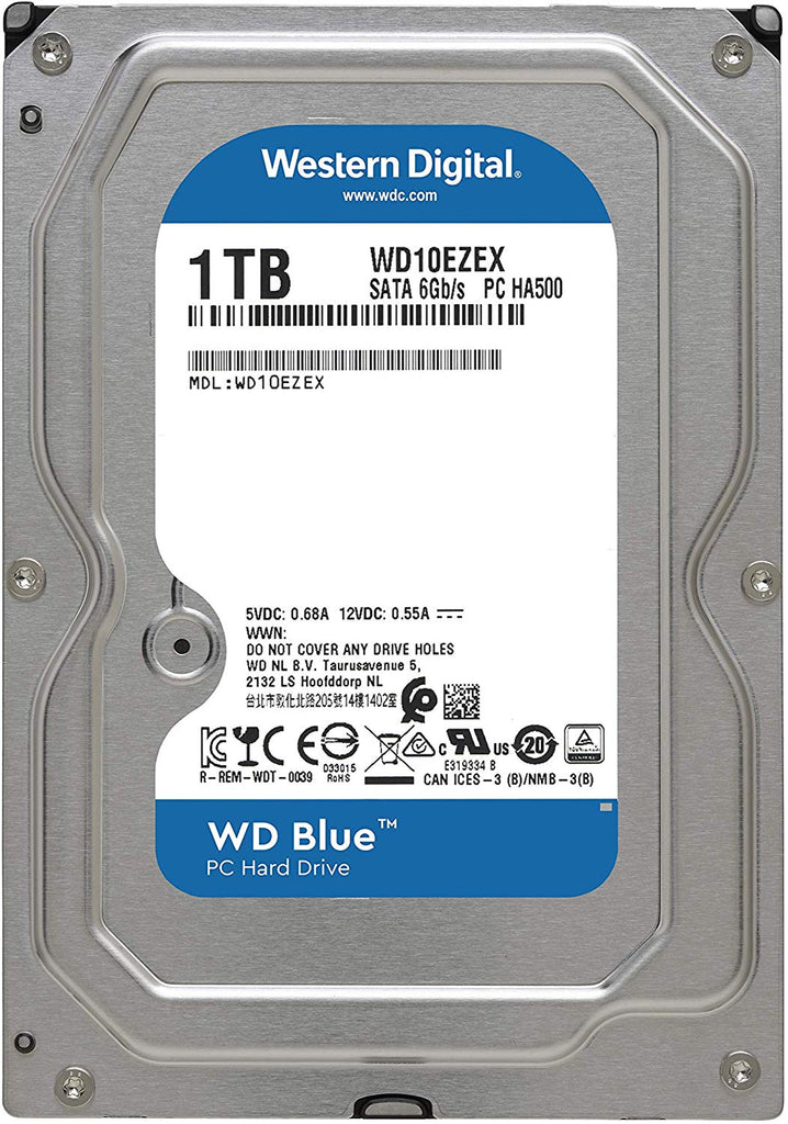 ウエスタンデジタル Blue WD10EZEX 3.5in 1TB 7200 RPM SATA GB   S 64 MB ...