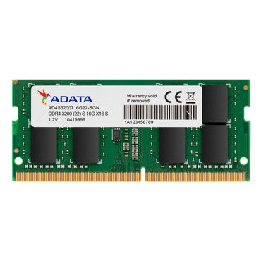 Adata 16GB single DDR4 3200MHz SoDimm AD4U320016G22-SGN