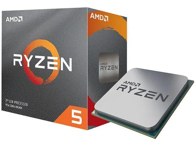 AMD Ryzen 5 5600 Wraith Stealth (3.5 GHz / 4.4 GHz) Tray Processeur