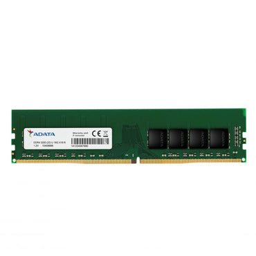 Adata 16GB Single DDR4 3200 DIMM Desktop Memory AD4U320016G22-SGN