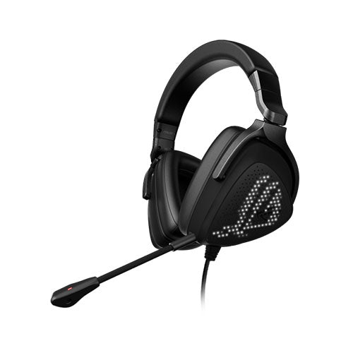 Asus ROG Delta S Animate black USB-C Gaming Headset AI Noise-Canceling Mic ROG DELTA S ANIMATE