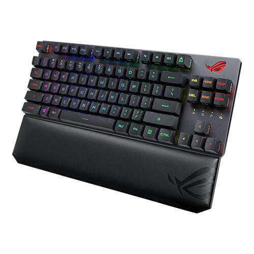 Asus ROG Strix Scope RX TKL Wireless Deluxe, 80% Gaming Keyboard X807 (Red / Blue)