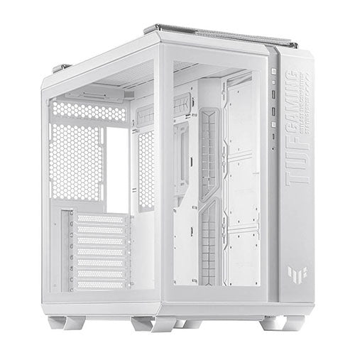 Asus TUF Gaming GT502 White Mid-Tower Tempered Glass PC Case