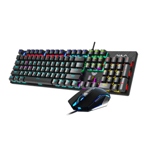 Aula T640 Mechanical Wired Gaming Keyboard And Wired Gaming Mouse Combo