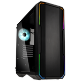 BitFenix Enso Mesh Tempered Glass (Black - White) Mini-ITX Gaming Case with AURA Sync 3, Addressable RGB