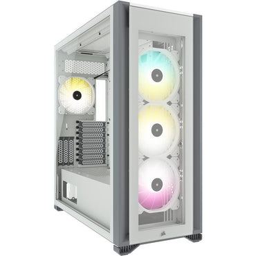 Corsair iCUE 7000X RGB Tempered Glass Full-Tower ATX PC Case — White CC-9011227-WW