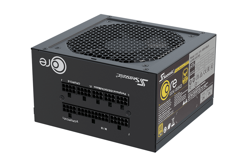 Seasonic Core GX-550 GOLD 550watts 80+ Fully Modular SSR-550LX PSU