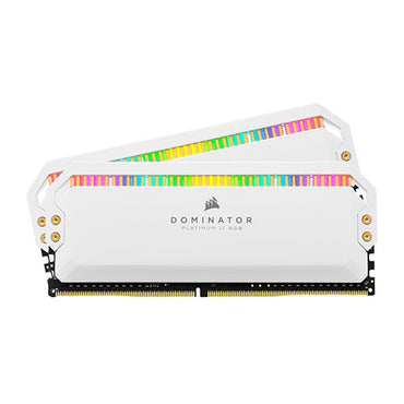 Corsair Dominator Platinum RGB 16GB (2 x 8GB) DDR4 3200MHz Desktop Memory - CMT16GX4M2E3200C16W