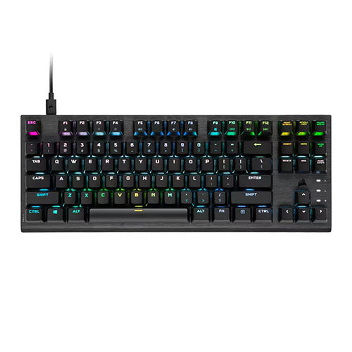 Corsair K60 PRO TKL RGB Tenkeyless Optical-Mechanical OPX Switch Gaming Keyboard  CH-911D01A-NA