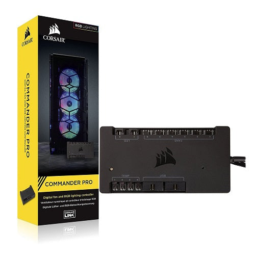 Corsair iCUE Commander PRO Smart RGB Lighting and Fan Speed Controller CL-9011110-WW