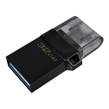Kingston DataTraveler DTDUO3G2/32GB 32GB OTG 3.0 microUSB and USB Type-A Flash Drive for Android