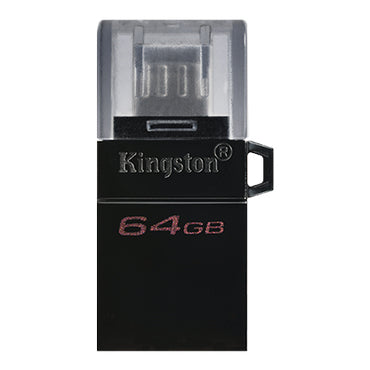 Kingston DataTraveler DTDUO3G2/64GB 64GB OTG 3.0 microUSB and USB Type-A Flash Drive for Android