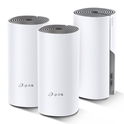 TPLink Deco E4 (3-Pack) AC1200 Whole Home Mesh Wi-Fi System