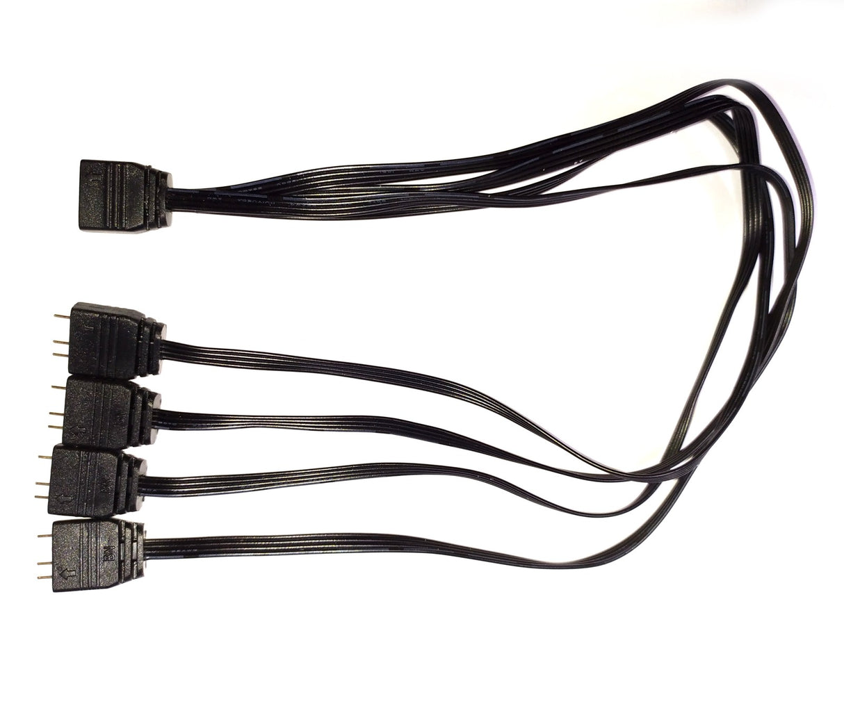 Splitter Cable 3-Pin 5V ARGB Led Sync 1 to 4 Way Split