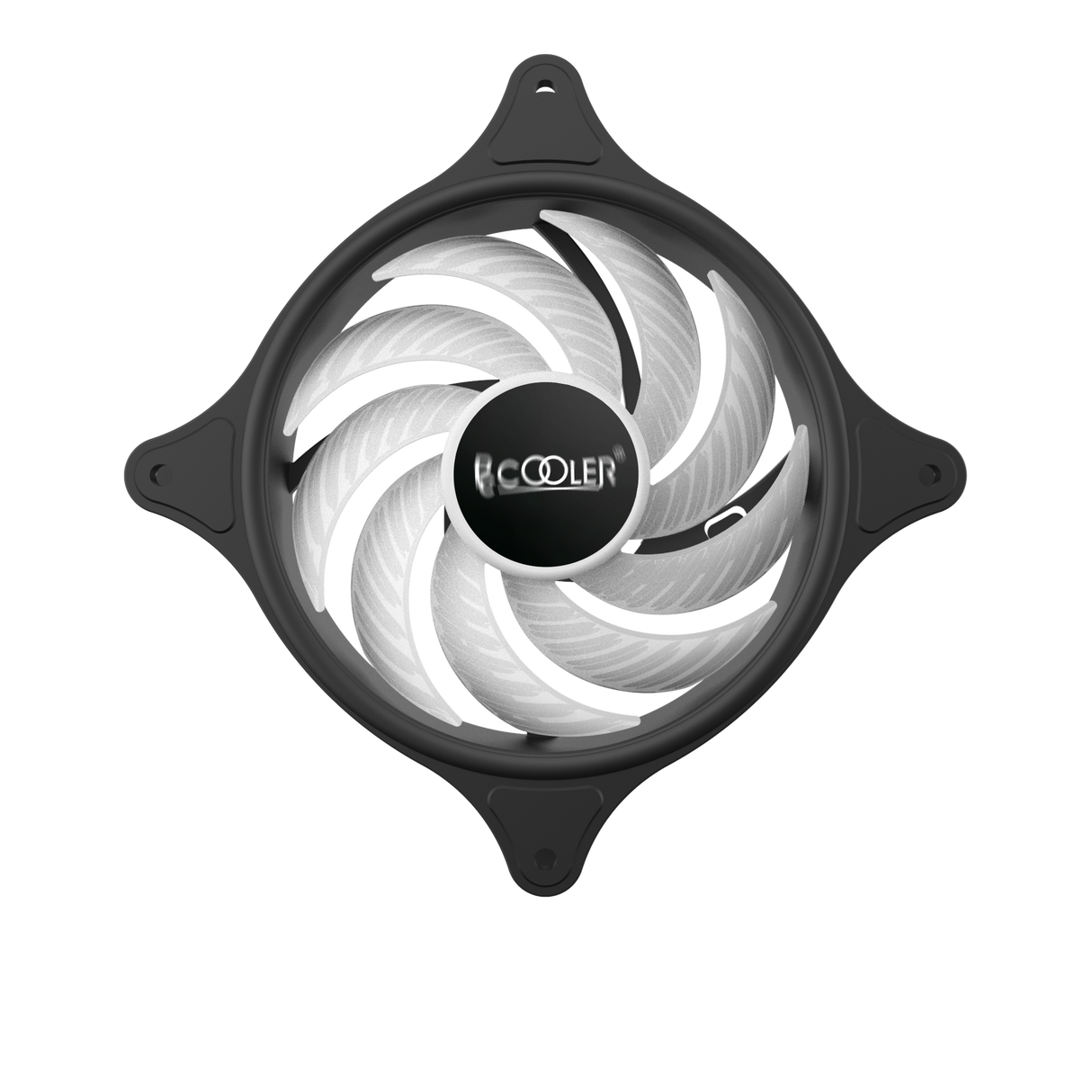 PCcooler Halo Dynamic Color 120mm Case Fan FX-120-3