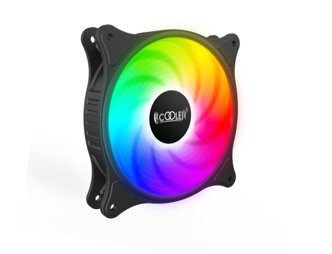 PCcooler Halo Dynamic Color 120mm Case Fan FX-120-3