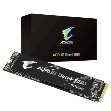 Gigabyte Aorus M.2 500GB NVMe Gen4 SSD GP-AG4500G