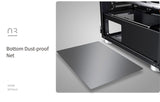 PCcooler GAME 5 Metallic Gray mATX TG Mid Tower Case (with 1*120mm RGB Fan)