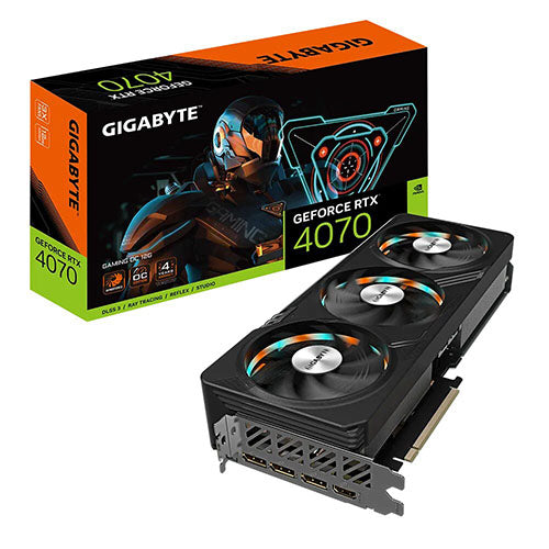 Gigabyte RTX 4070 Gaming OC 12GB GDDR6X Graphics Card GV-N4070GAMING-OC-12GD