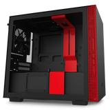 NZXT H210 TG Mini-ITX Gaming Case 2x120mm Black : CA-H210B-B1 | White/Black : CA-H210B-W1 | Black/Red : CA-H210-BR