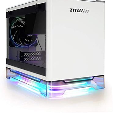 InWin A1 PLUS Mini ITX RGB Tower Case with 650W Power Supply Qi Wireless