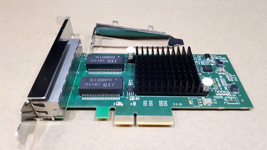 Intel LAN card I350-T4QY PCIE Quad