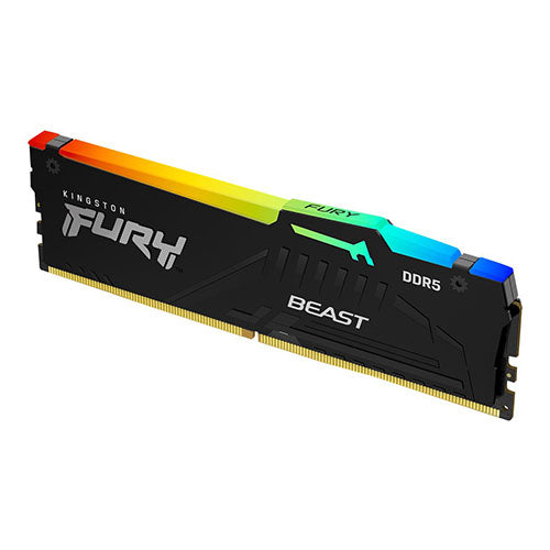 Kingston FURY Beast RGB 16GB DDR5 5200mhz 40-40-40 1.25V CL40 KF552C40BBA-16