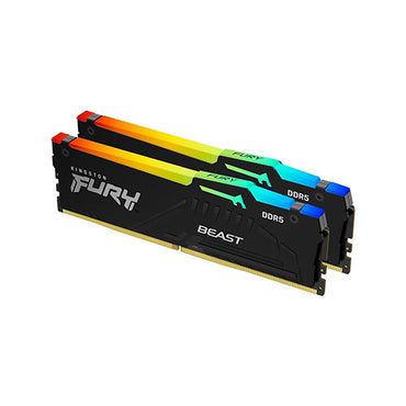 Kingston Fury Beast 16GB (2X8GB) RGB DDR5 6000MT/s Desktop Memory KF560C40BBAK2-16