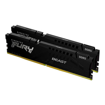Kingston Fury Beast 32GB (Dual) DDR5 6000MHz CL40 1.35v KF560C40BBK2-32 Desktop Memory