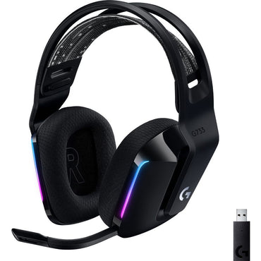 Logitech G733 Lightspeed Wireless RGB Gaming Headset ( Black | Lilac | White )