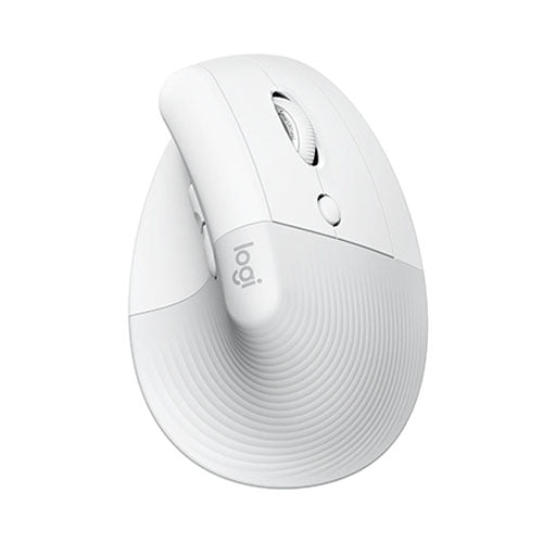 Logitech LIFT Vertical Ergonomic Bluetooth Mouse Off-White 910-006480