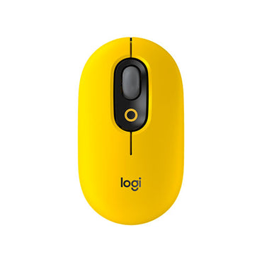 Logitech POP Mouse Wireless with Customizable Emoji BLAST YELLOW 910-006514