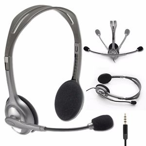 Logitech H111 with Microphone Stereo Headset 981-000588