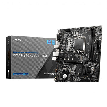 MSI PRO H610M-G DDR4 (LGA 1700) Motherboard