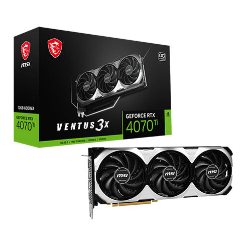 MSI RTX 4070 TI Ventus 3X 12GB OC 912-V513-001