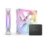 NZXT F140 RGB Duo 2pack 140mm Fan ( White RF-D14DF-W1 | Black RF-D14DF-B1 )