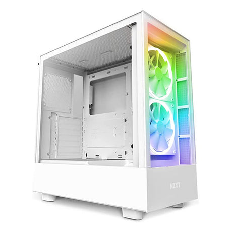 NZXT H5 Elite TG ATX 1x120mm 2x140mm USB3 1C 1A Mid-Tower Case (Black CC-H51EB-01 / White CC-H51EW-01)