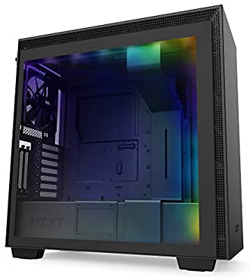 NZXT H710i Premium ATX Mid-Tower Case with Lighting and Fan Control CA-H710I-B1