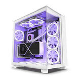 NZXT H9 Elite TG 4x120mm USB-C 1A ATX Case ( Black CM-H91EB-01 | White CM-H91EW-01 )