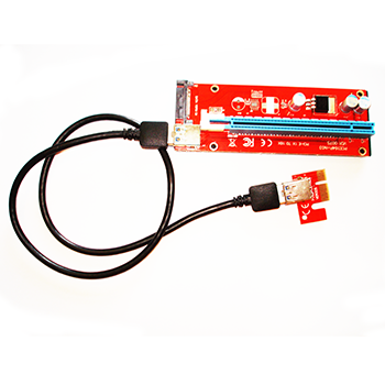PCI-E 1X-16X USB3.0 (version 009S sata) Graphic Card RISER