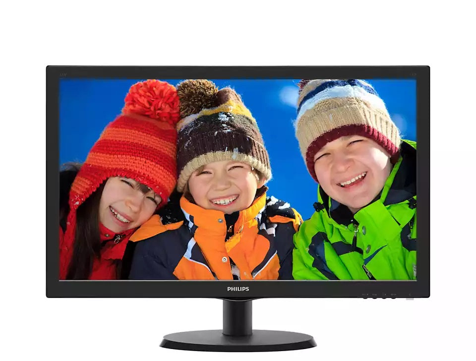 Philips 223V5LHSB2 21.5in LED Monitor with SmartControl Lite HDMI/VGA