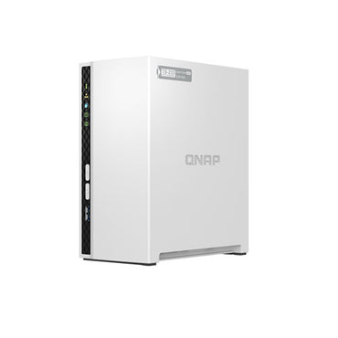QNAP TS-233 2-Bay 2 x 3.5-inch SATA 6Gb/s, 3Gb/s Bay, ARM 4-core Cortex-A55 2.0GHz Network-attached NAS storage