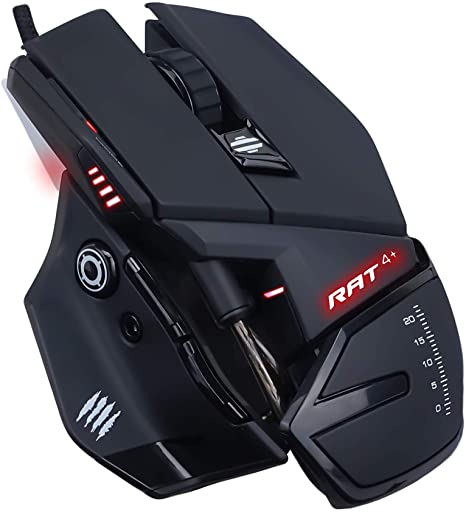 Mad Catz R.A.T. 4+ Optical Gaming Mouse