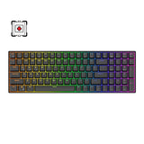 Royal Kludge RK100 Tri-Mode RGB Mechanical Keyboard - Black Hotswappable