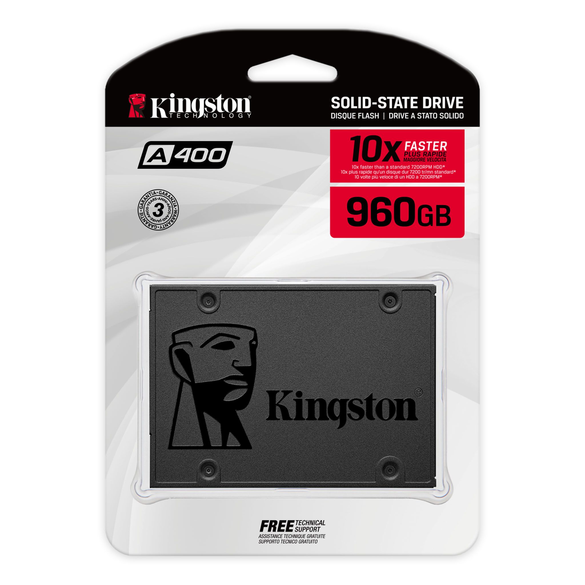 爆買い 英語 A400 Kingston SSD SA400S37/960G III Sata 2.5 960GB 内蔵型SSD