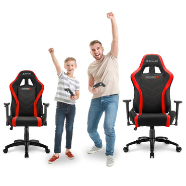 Sharkoon SGS2 Jr. JUNIOR Adjustable Gaming Chair Black-Pink | Black-Red | Black-Gray