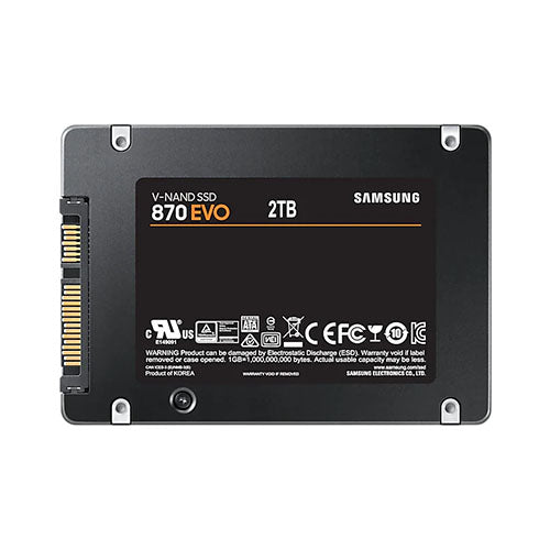 Samsung 870 EVO SSD 2TB SATA MZ-77E2T0BW