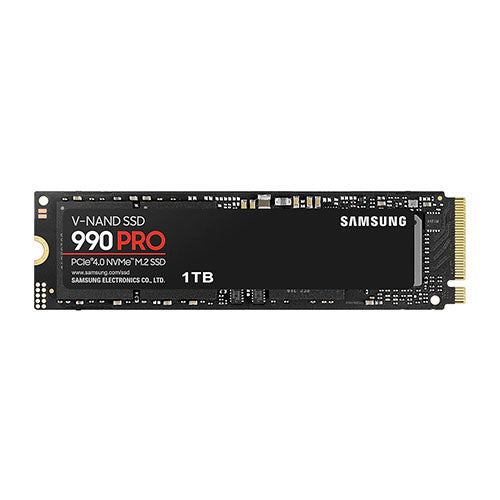Samsung 990 PRO M.2 1TB PCIe Gen 4.0 x4, NVMe 2.0 V7 V-NAND 3bit MLC Internal Solid State Drive (SSD) MZ-V9P1T0BW