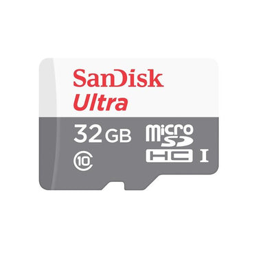 SanDisk Ultra 32GB microSDHC C10 UHS-1 100MB/s R, 3x5 SDSQUNR-032G-GN3MN